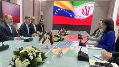 دیدار وزیر دفاع ایران با معاون رئیس جمهور و وزیر نفت ونزوئلا