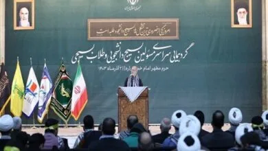 پزشکیان: با نگاه بسیجی می‌توان برای کشور عزت‌آفرینی کرد