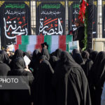 تشییع پیکرهای ۱۴ شهید گمنام در مشهد