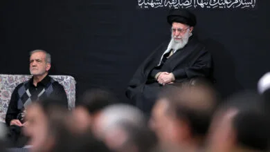 برگزاری آخرین شب مراسم عزاداری شهادت حضرت فاطمه‌زهرا (س) با حضور رهبر انقلاب