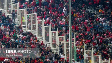 شکست پرسپولیس مقابل نساجی در نیمه نخست
