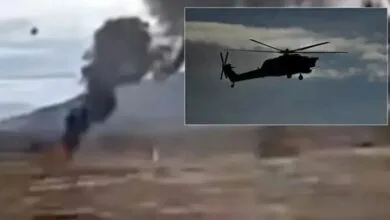 صحنه وحشتناک از سقوط مرگبار بالگرد آمبولانس در ترکیه + ویدئو