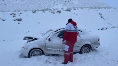 هشدار بارش برف و لغزندگی جادهها در ۵ استان هشدار بارش برف و لغزندگی جادهها در ۵ استان