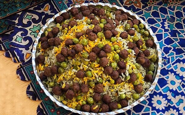 طرز تهیه نخود پلو به روش های ایرانی و ترکیه‌ای