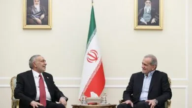پزشکیان میزبان رئیس مجلس عراق بود