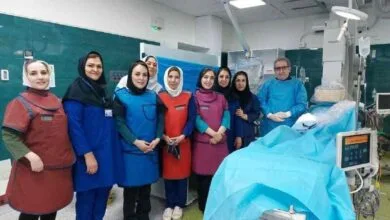اولین عمل الکتروفیزیولوژی قلب بزرگسالان در بیمارستان کودکان مردانی آذر اولین عمل الکتروفیزیولوژی قلب بزرگسالان در بیمارستان کودکان مردانی آذر