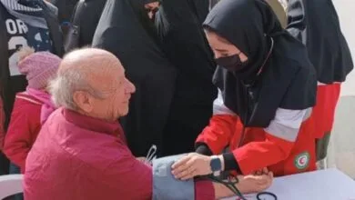 بهره‌مندی 10 هزار و ۹۶۴ نفر از خدمات هلال‌احمر در راهپیمایی ۲۲ بهمن