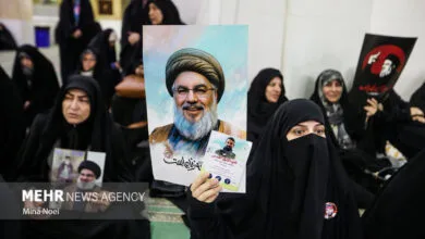 مراسم بزرگداشت شهید «سید حسن نصرالله» در تبریز