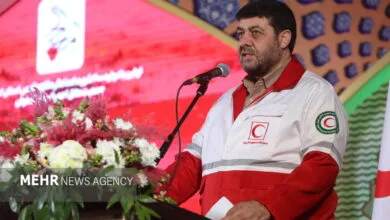 کولیوند: روحیه ایثارگری در نجاتگران امروز هلال احمر موج می‌زند