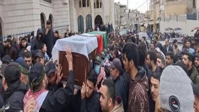تشییع باشکوه پیکر محمد شاهین+ فیلم