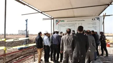 بازدید اسلامی از روند احداث نیروگاه اتمی ۳۰۰ مگاواتی کارون