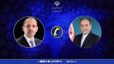 وزیران خارجه ایران و اردن حملات رژیم صهیونیستی به غره را محکوم کردند