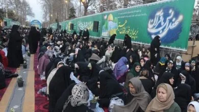تصاویری از بزرگترین سفره افطاری وحدت در ارومیه