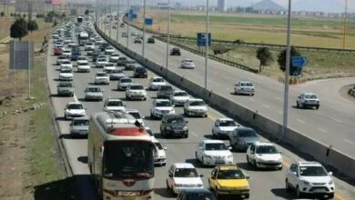 افزایش ۱۳ رصدی تردد خودروها در محورهای مواصلاتی کرمانشاه طی نوروز ۱۴۰۴