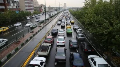 ترافیک عادی و روان در اکثر معابر و بزرگراه های امروز پایتخت