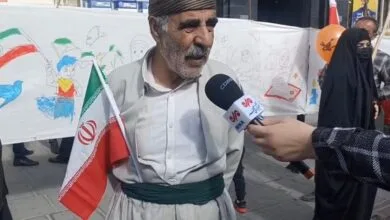 مردم کردستان خواهان نابودی اسراییل شدند