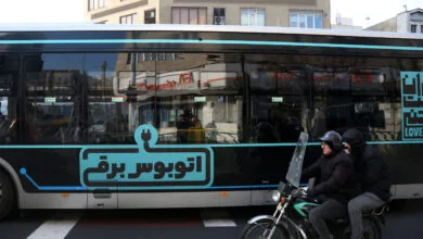 خون سبز اتوبوس‌های برقی در رگ‌های تهران