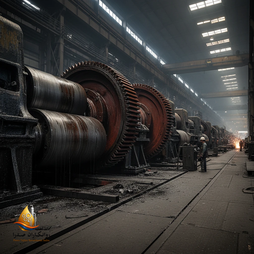 روانکارهای صنعتی در تجهیزات سنگین خطوط تولید