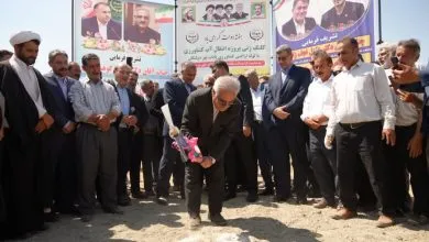 عملیات اجرایی پروژه انتقال آب پایاب نهر دولنگان خوی آغاز شد
